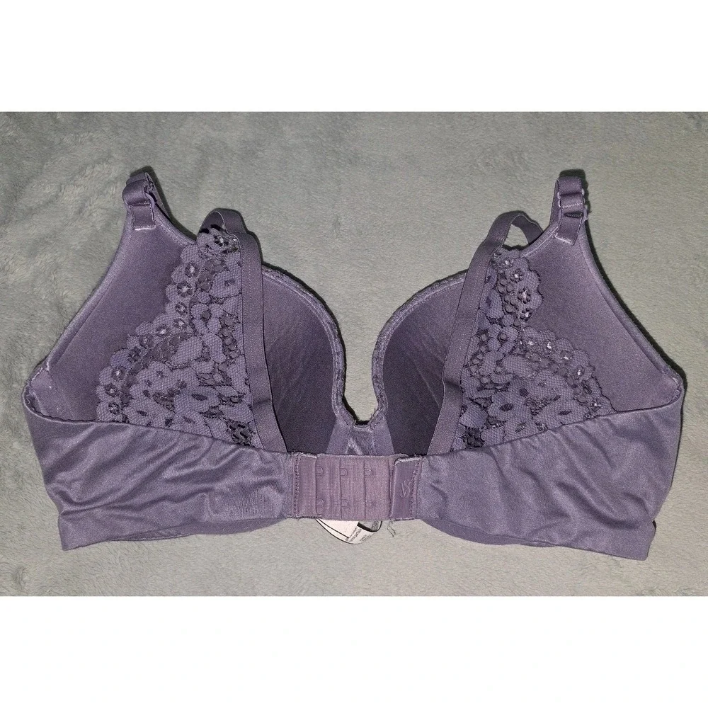 Victoria's Secret Perfect Shape Bra Women‎ 34 DD Push Up Floral Lace Padded Core